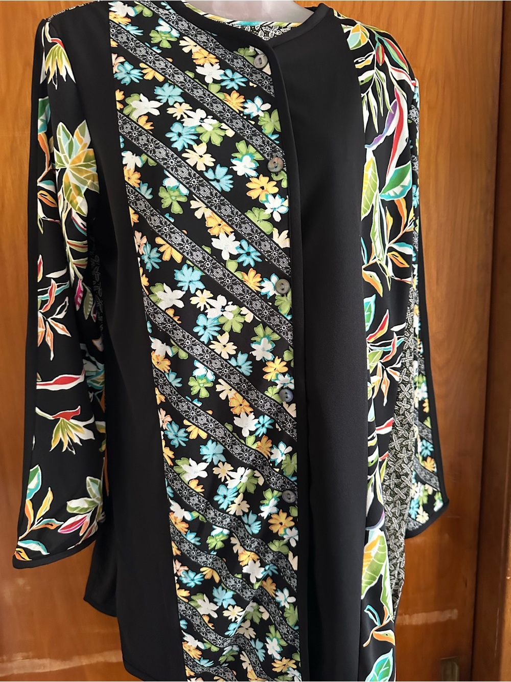 Koos Van Den Akker NWT 2 Pc Artwear Jacket Silk Shell M